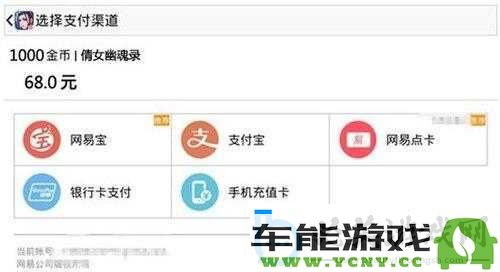 倩女幽魂录充值指南_全方位充值方式详解与操作步骤分享