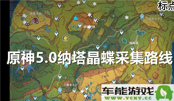 原神5.0版本中纳塔晶蝶的采集位置与方法详解