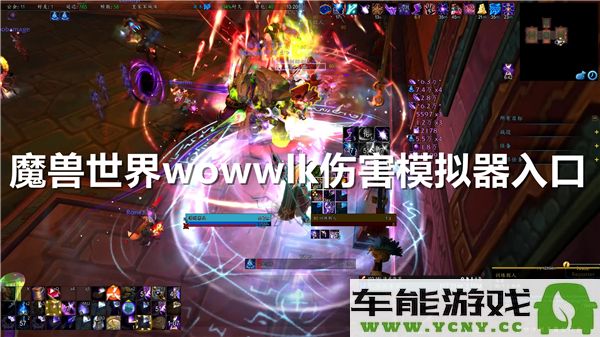 魔兽世界WOWWLK伤害模拟工具使用入口及相关链接分享