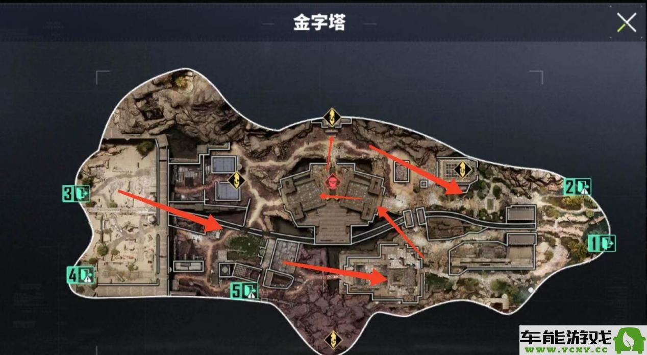 萤火探索金字塔地图摸金攻略与路径解析