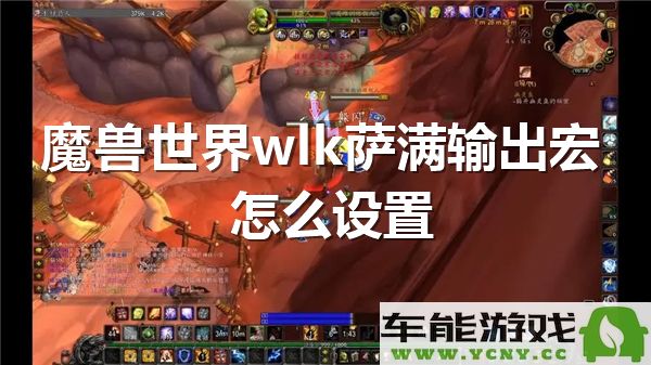 魔兽世界wlk版本中如何设置萨满职业的输出宏以提高战斗效率