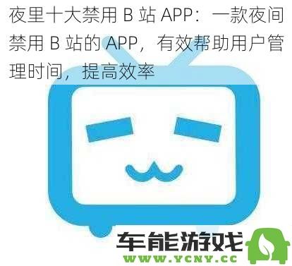 有效管理夜间时间的 B 站禁用 APP，助您提升工作效率，告别沉迷