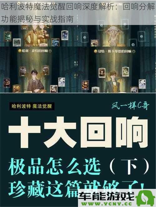 哈利波特魔法觉醒回响系统详解：回响分解技巧与实战应用全攻略