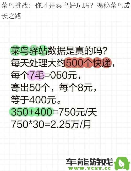 菜鸟成长的秘密：你是否也在经历挑战与蜕变？