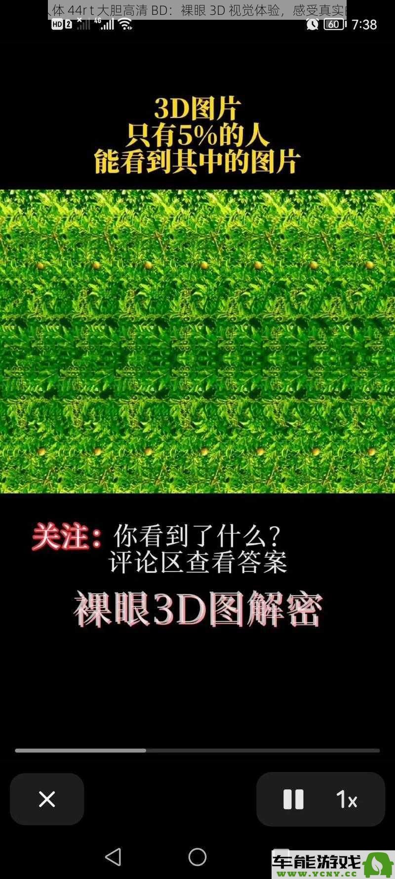 西西人体 44r t 高清大尺度 BD：沉浸式裸眼 3D 体验，尽享真实触感的魅力