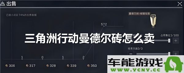 三角洲行动中的曼德尔砖销售情况如何，价格和购买渠道揭秘